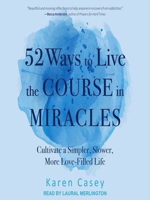 cover image of 52 Ways to Live the Course in Miracles